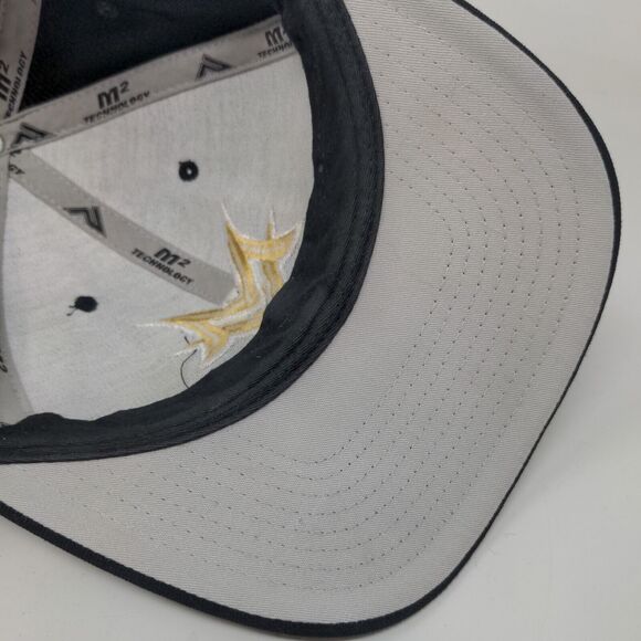 Pacific Headwear Men's Strapback Hat Black Embroidered Optimist Logo - Picture 7 of 9